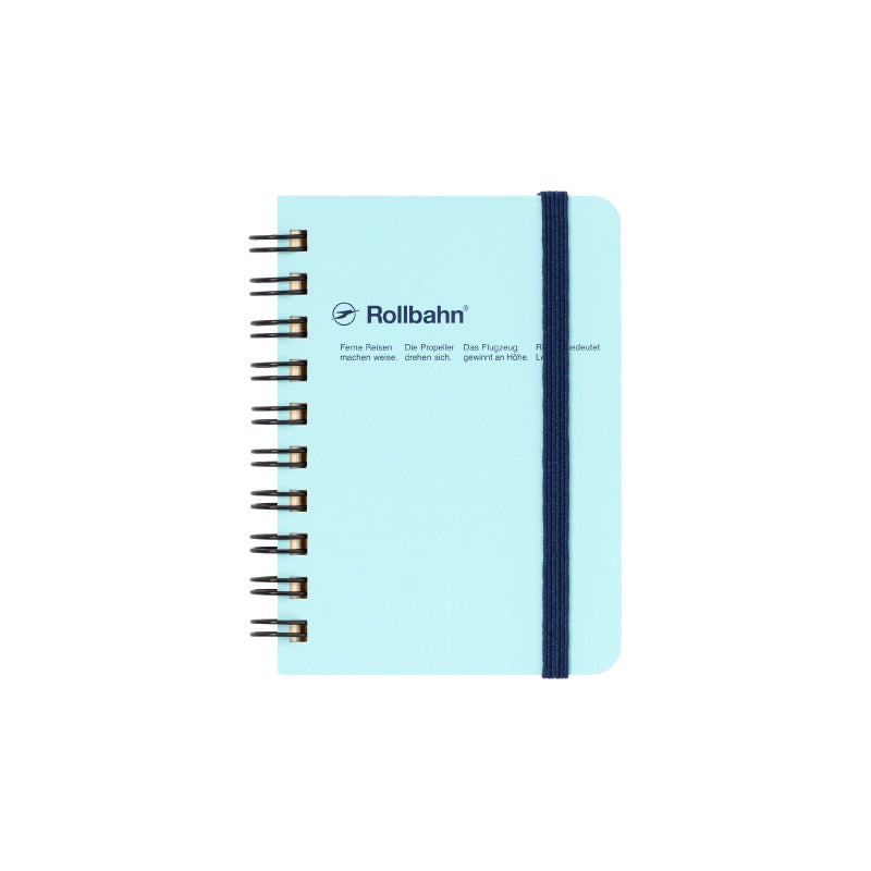 Rollbahn Notebook | Mini Sky Blue