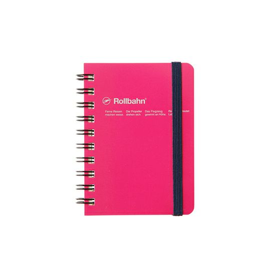 Rollbahn Notebook | Mini Rose