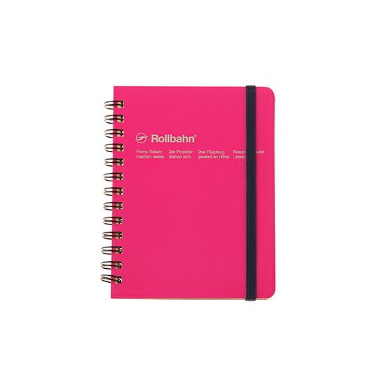 Rollbahn Notebook | Medium Rose