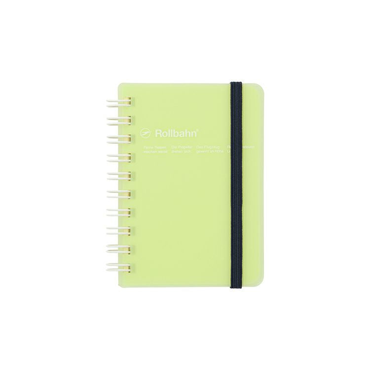 Rollbahn Notebook | Mini Clear Green