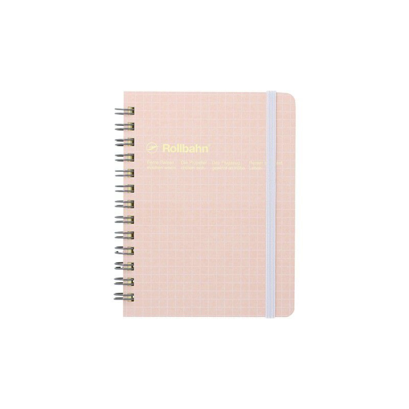 Rollbahn Notebook | Medium Scuola Light Pink
