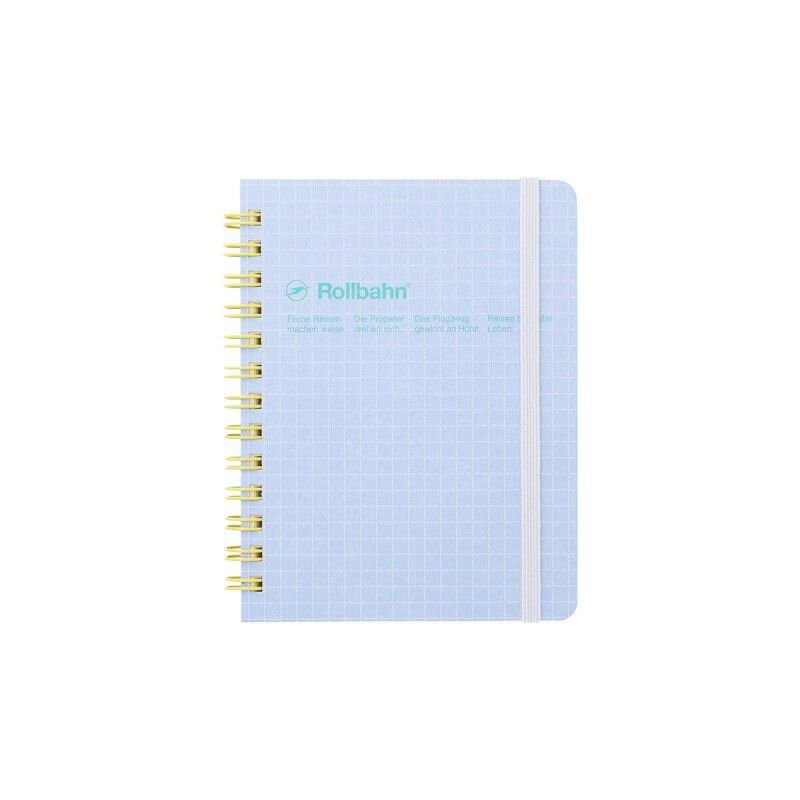 Rollbahn Notebook | Medium Scuola Light Blue
