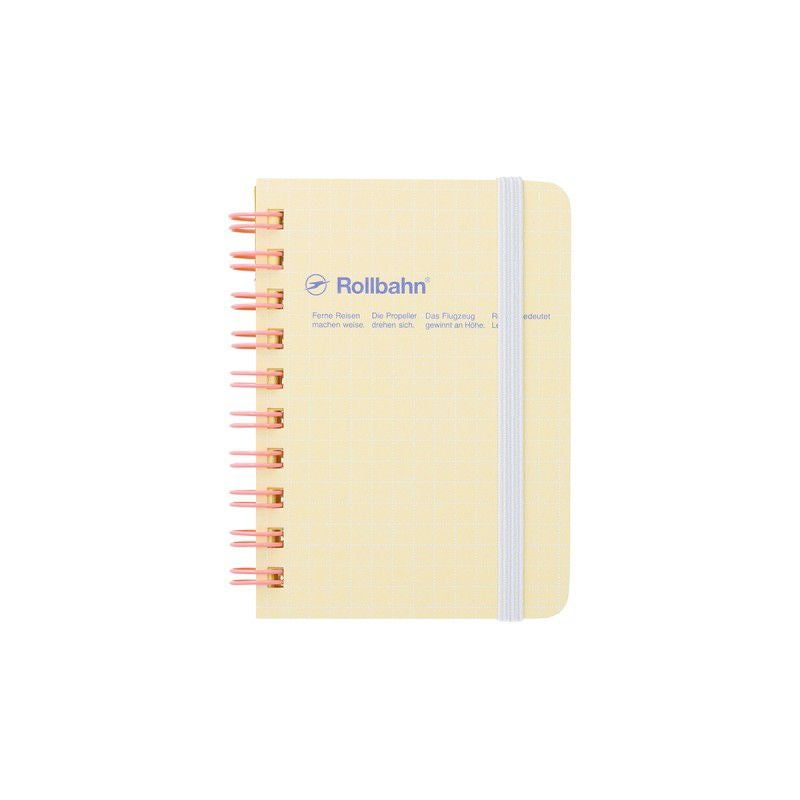 Rollbahn Notebook | Mini Scuola Yellow
