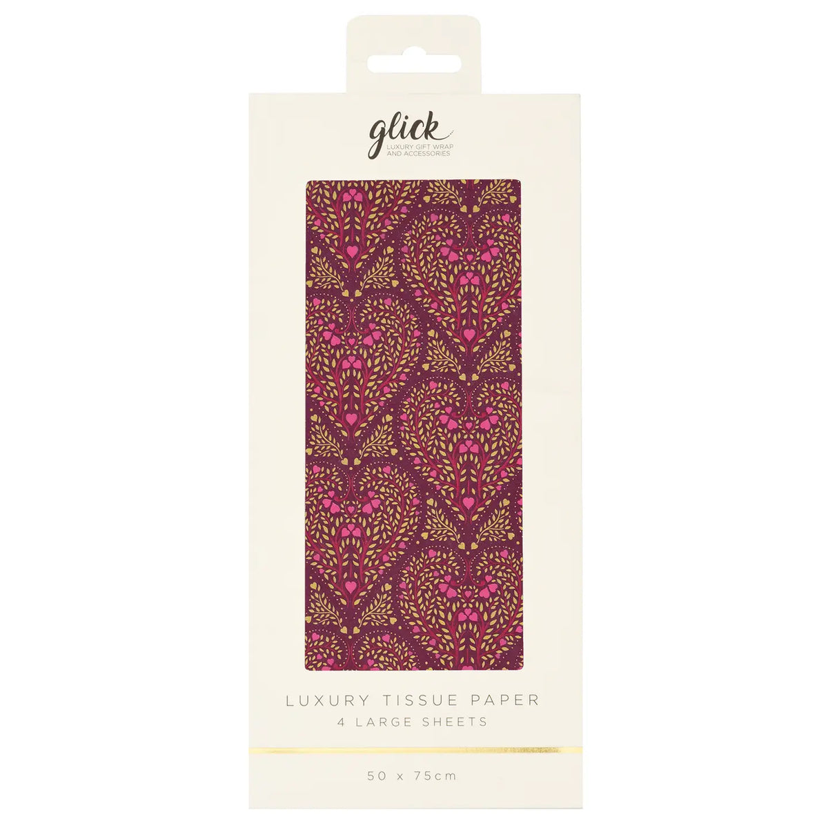 Tissue Paper Pack | Filigree Hearts