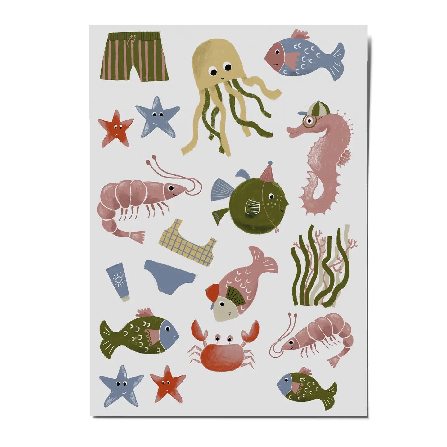 Temporary Tattoos | Sea Creature