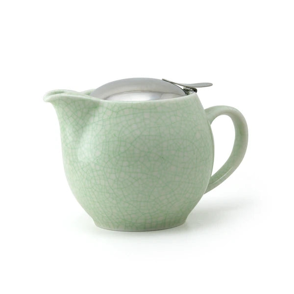Zero Japan Teapot | 15oz Artisan Crackle Green