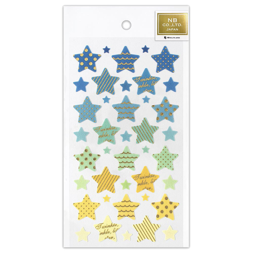 Sticker Sheet | Fuzzy Stars