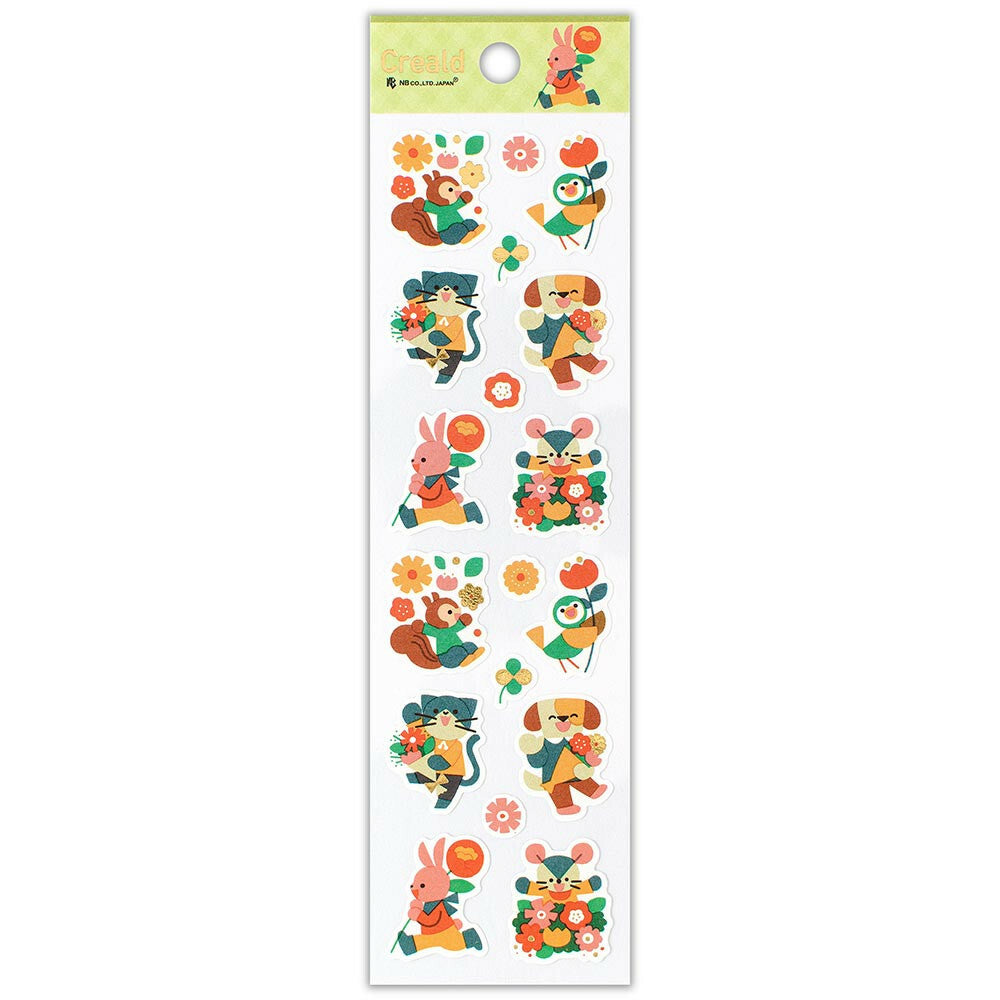 Sticker Sheet | Flower Picking