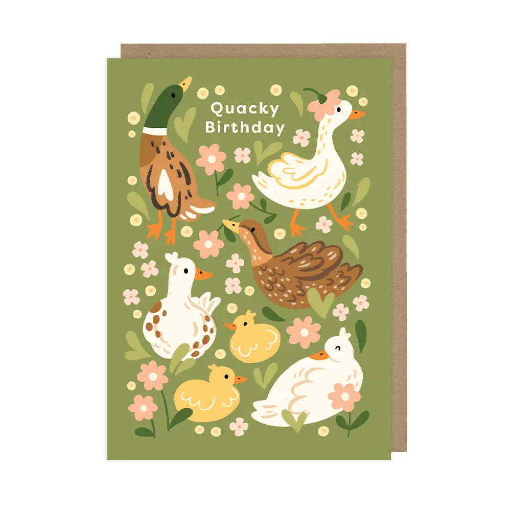 Quacky Ducks | Birthday Card - Warm Gift Shop