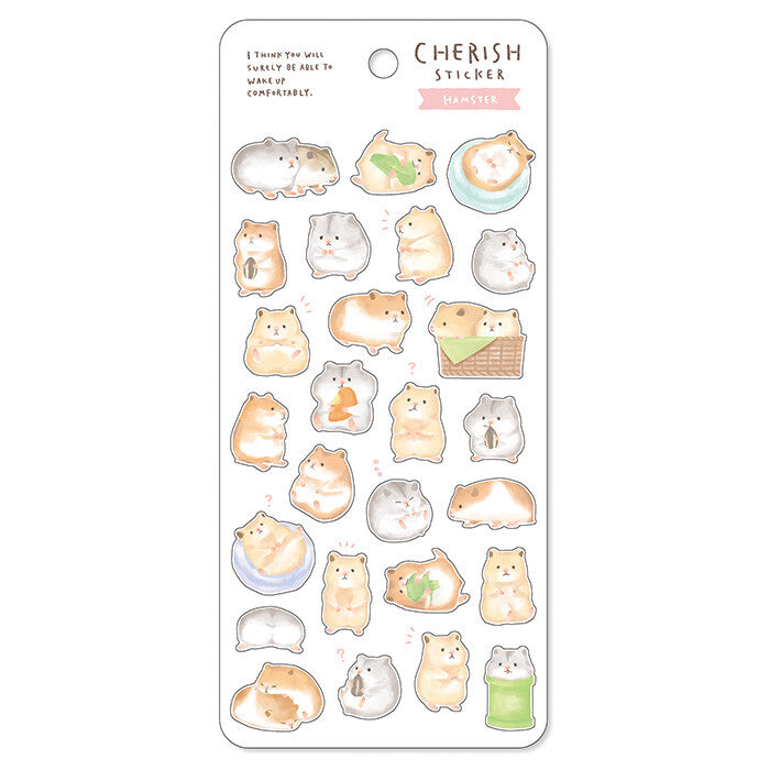 Sticker Sheet | Cherish Hamsters