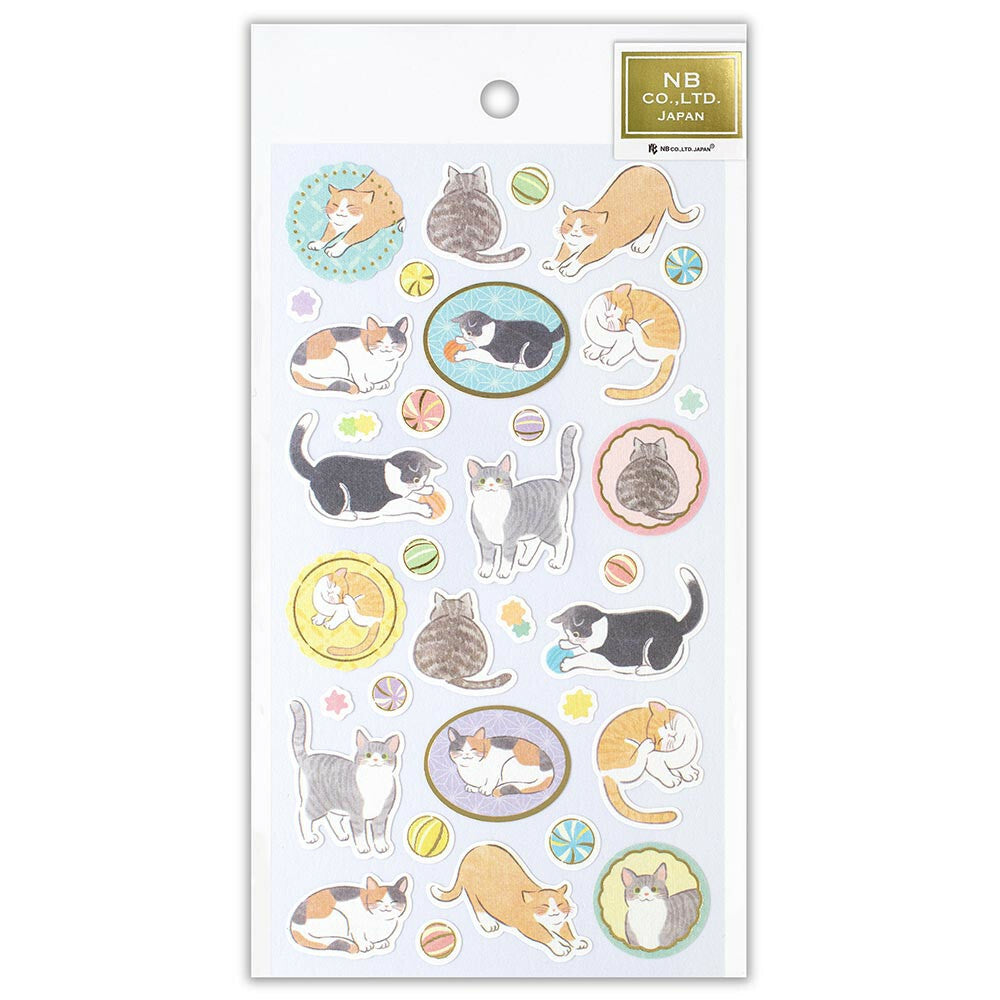Sticker Sheet | Playful Cats