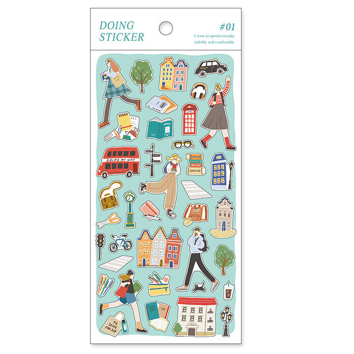 Sticker Sheet | Doing Study