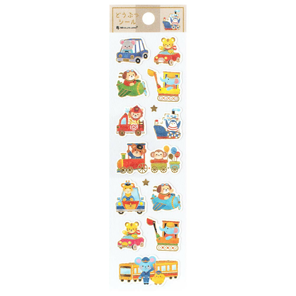 Sticker Sheet | Animal Transportation