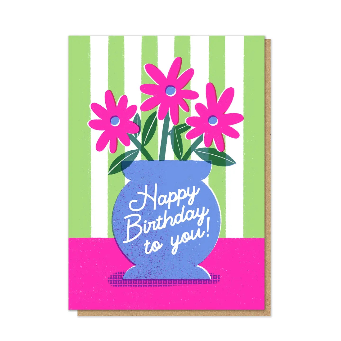 Flower Vase | Birthday Card