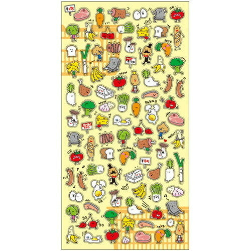 Sticker Sheet | Funny Face Foods