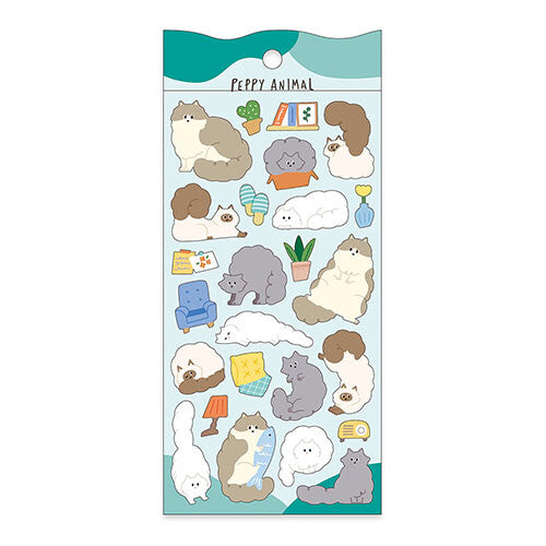 Sticker Sheet | Peppy Cats