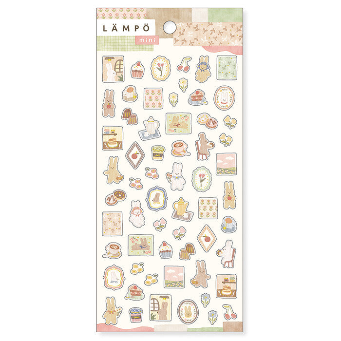 Sticker Sheet | Rabbits at Dusk