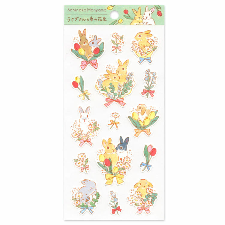 Sticker Sheet | Spring Rabbits