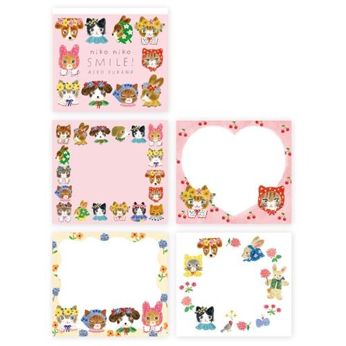 Memo Block | Cat Faces