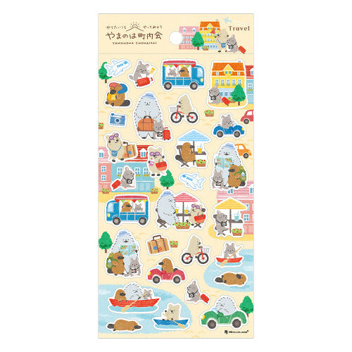 Sticker Sheet | Travelling Animals
