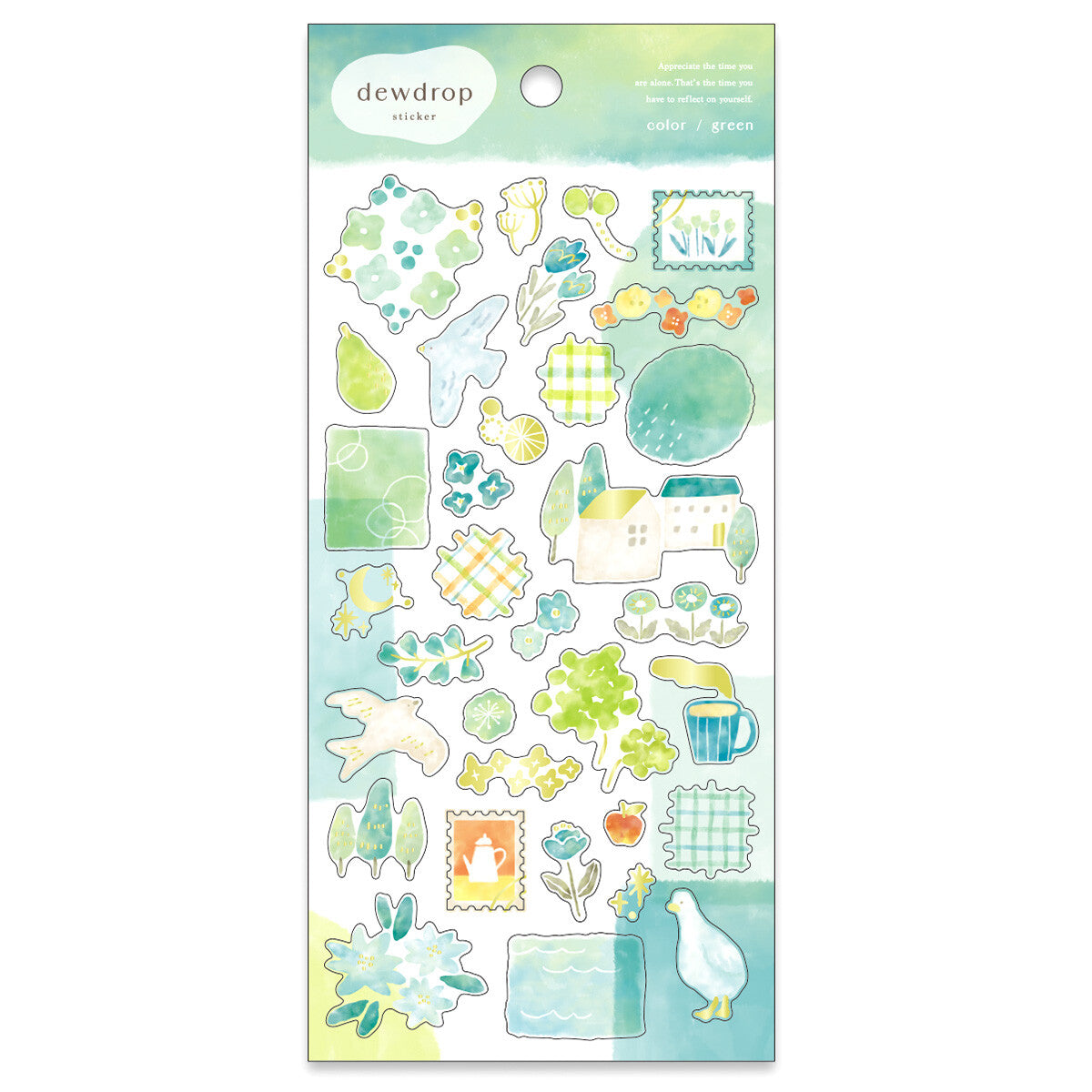 Sticker Sheet | Dew Drop Green