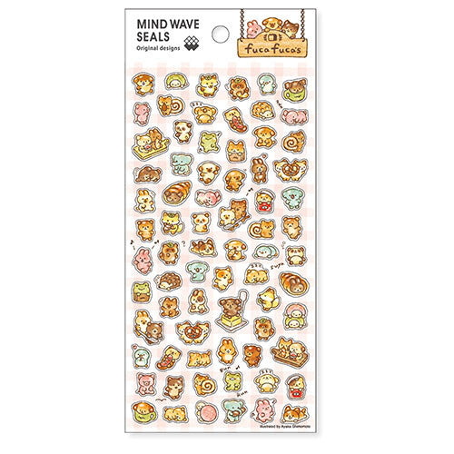 Sticker Sheet | Petite Cafe Animals