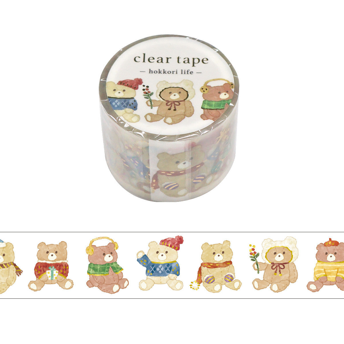 Washi Tape | Cozy Bears