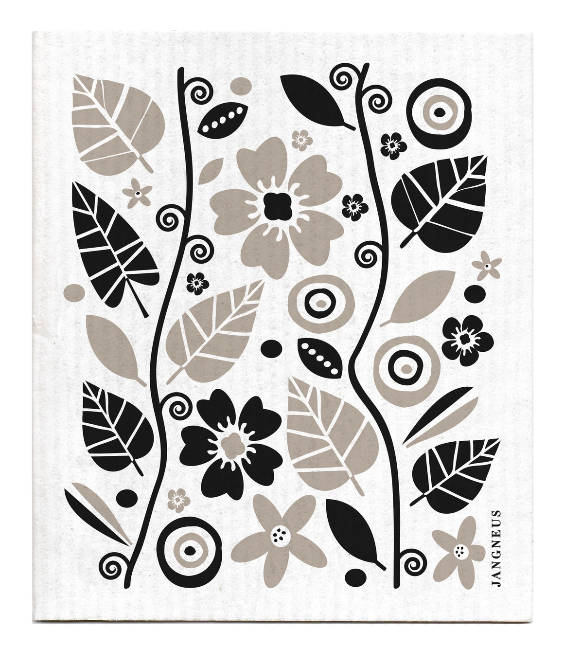 Swedish Dishcloth | Black Garden