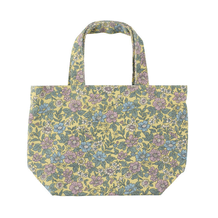 Mini Tote Bag | Yellow Floral