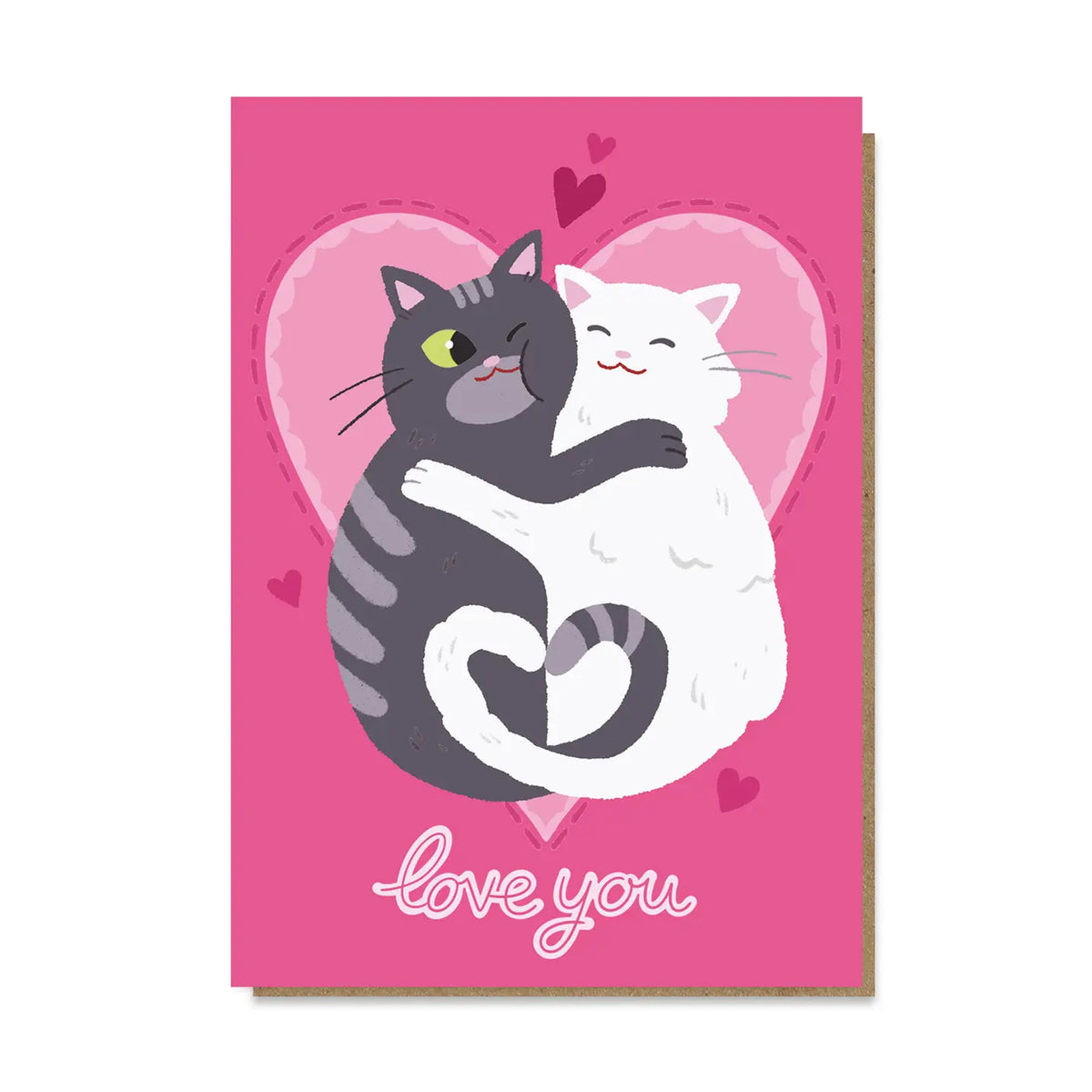 Snuggle Cats | Love Card