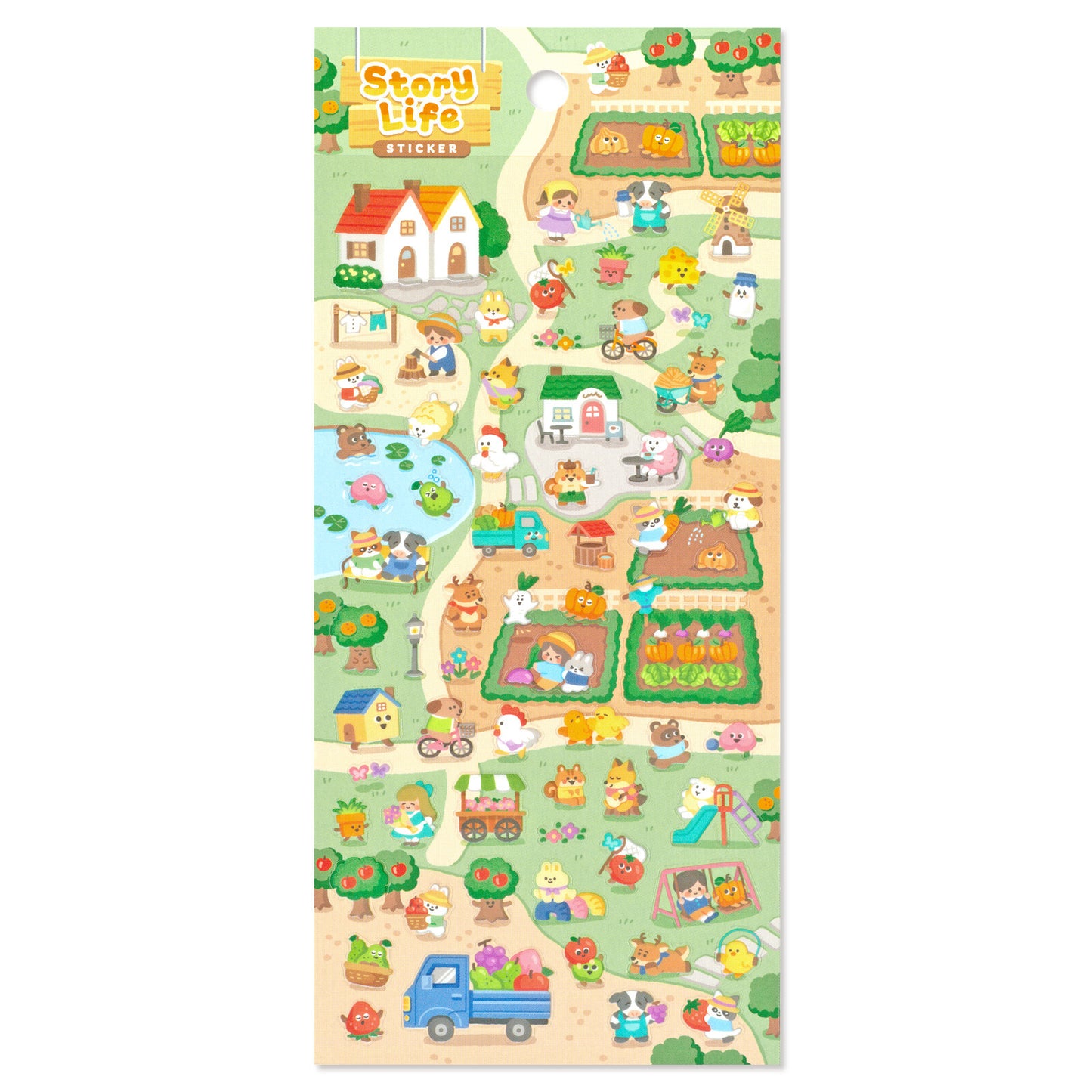 Sticker Sheet | Village Life