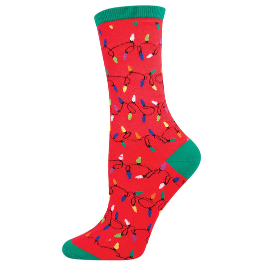 Ladies Socks | Christmas Lights