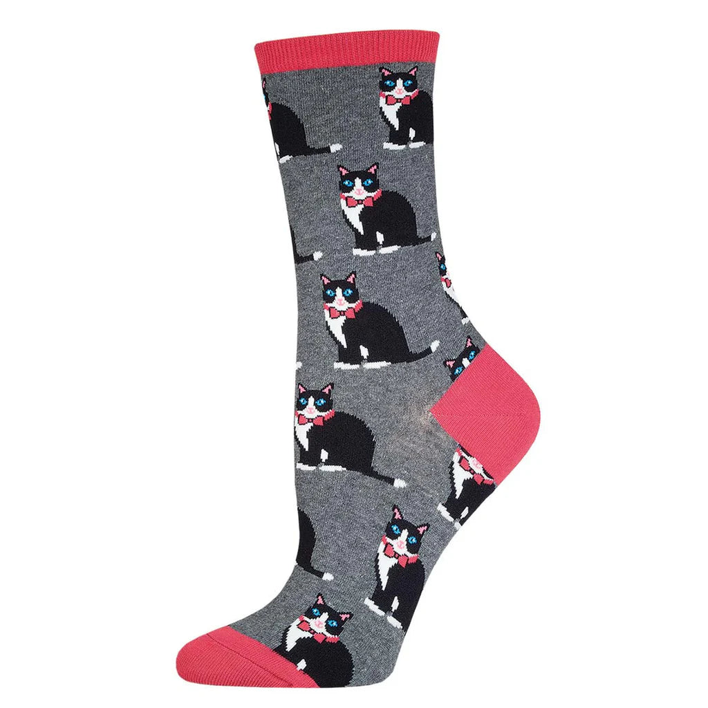 Ladies Socks | Tuxedo Cats
