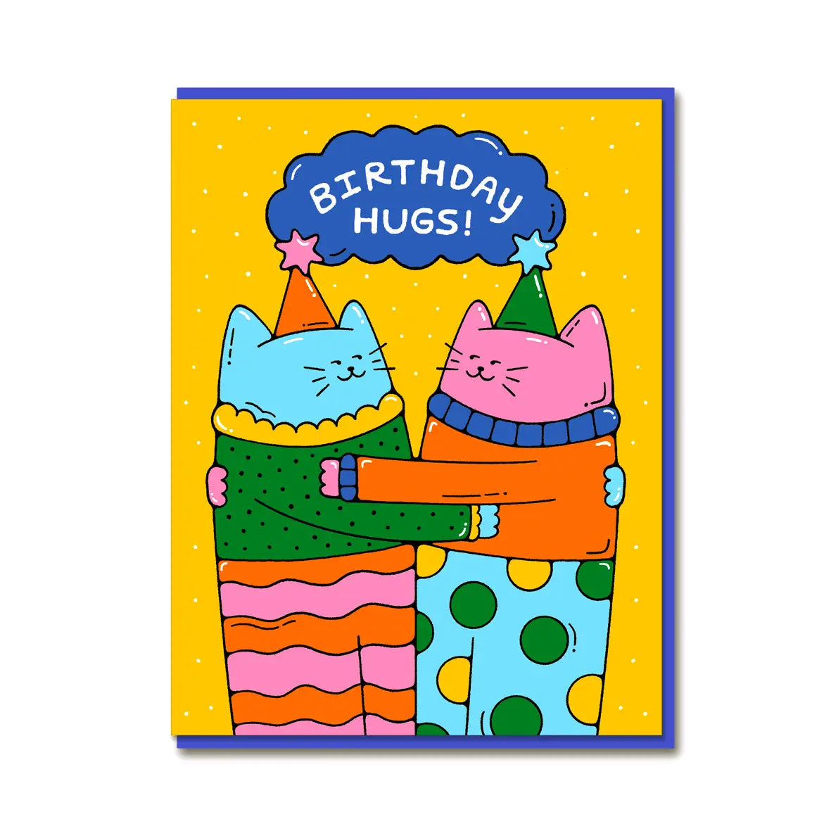 Hugging Cats | Birthday Card
