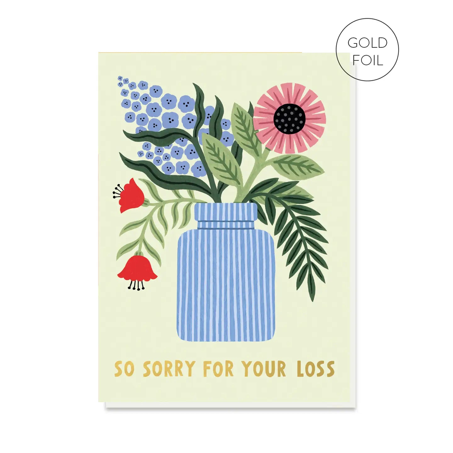 Flower Vase | Sympathy Card
