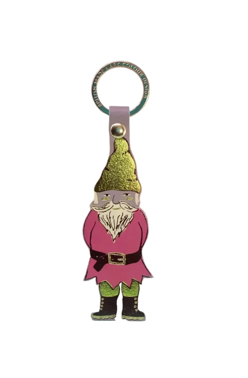 Welcome Gnome Keychain
