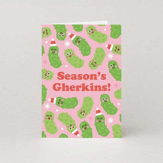 Seasons Gherkins | Christmas Card