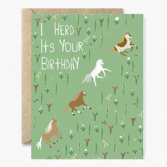 Herd It's Your Birthday | Birthday Card