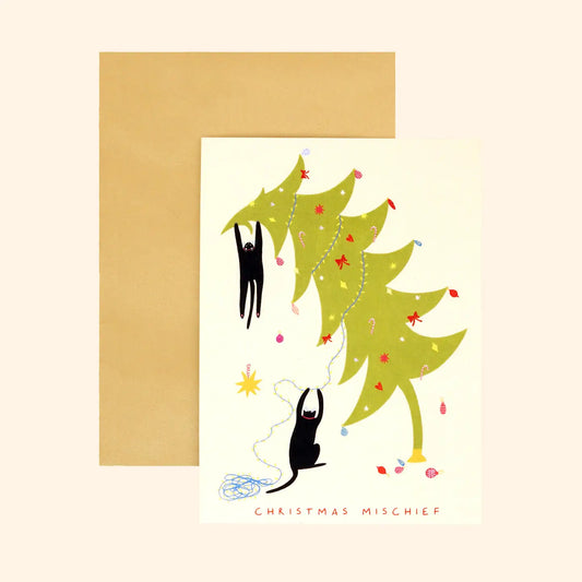 Mischief Cats | Christmas Card