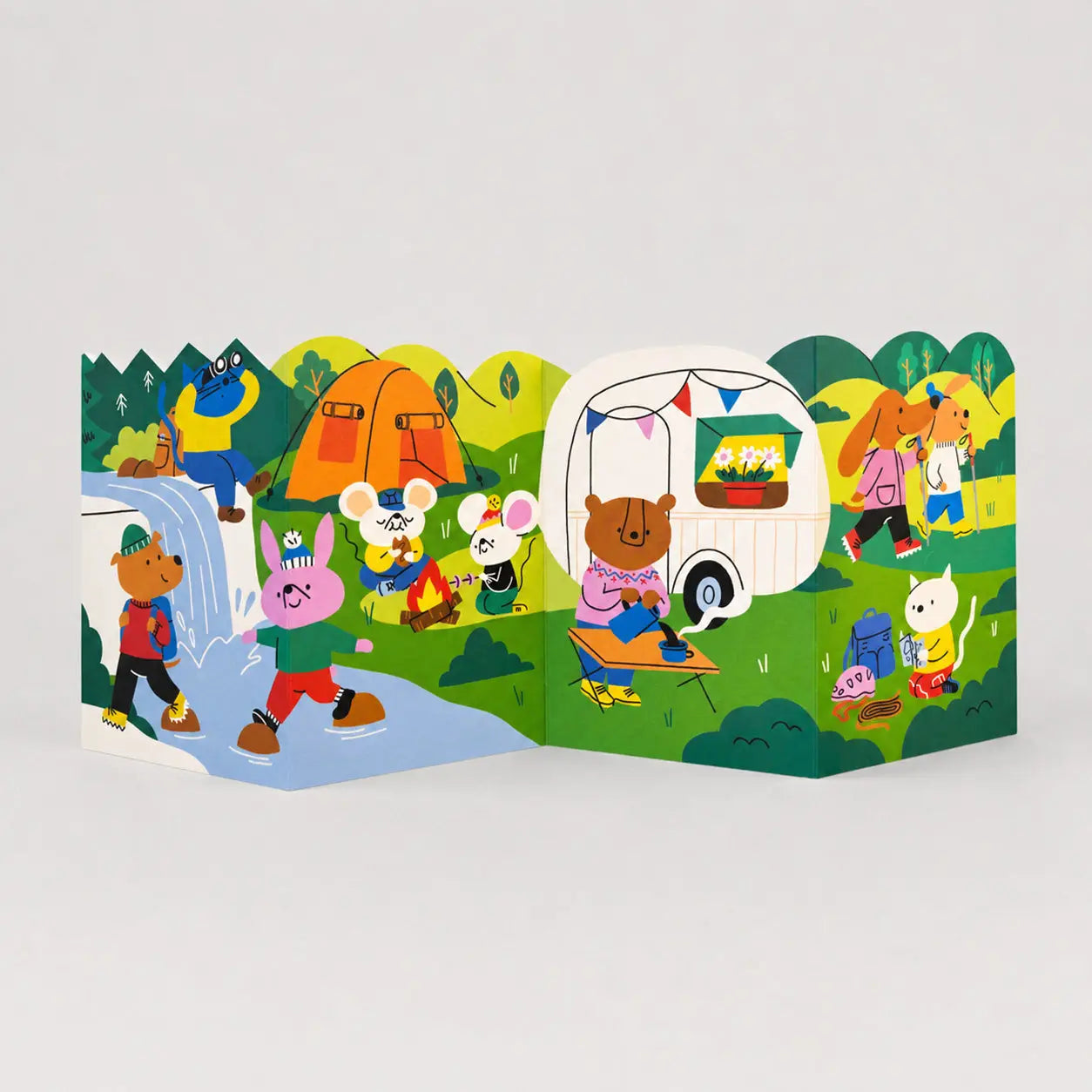 Outdoors | Concertina Blank Card