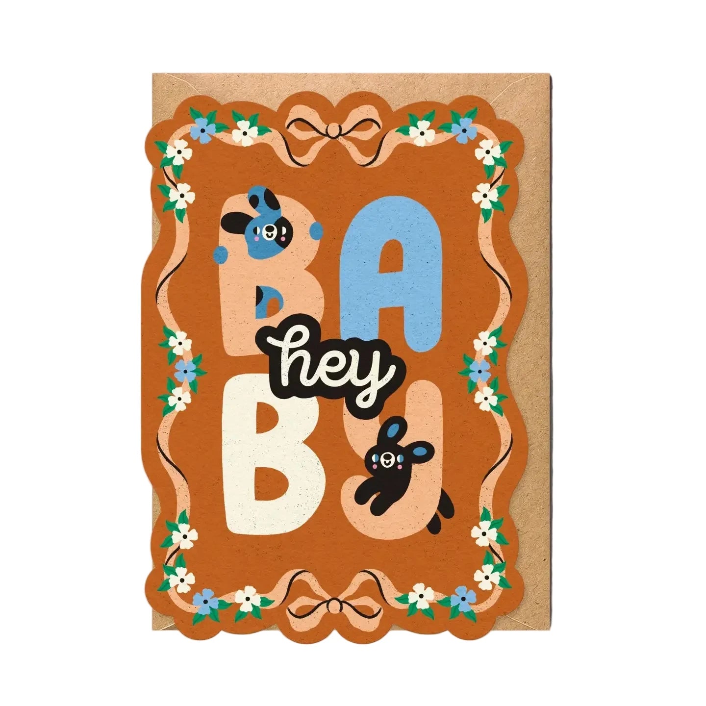 Hey Baby | New Baby Card