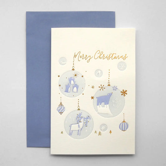 Nordic Animal Ornament | Christmas Card
