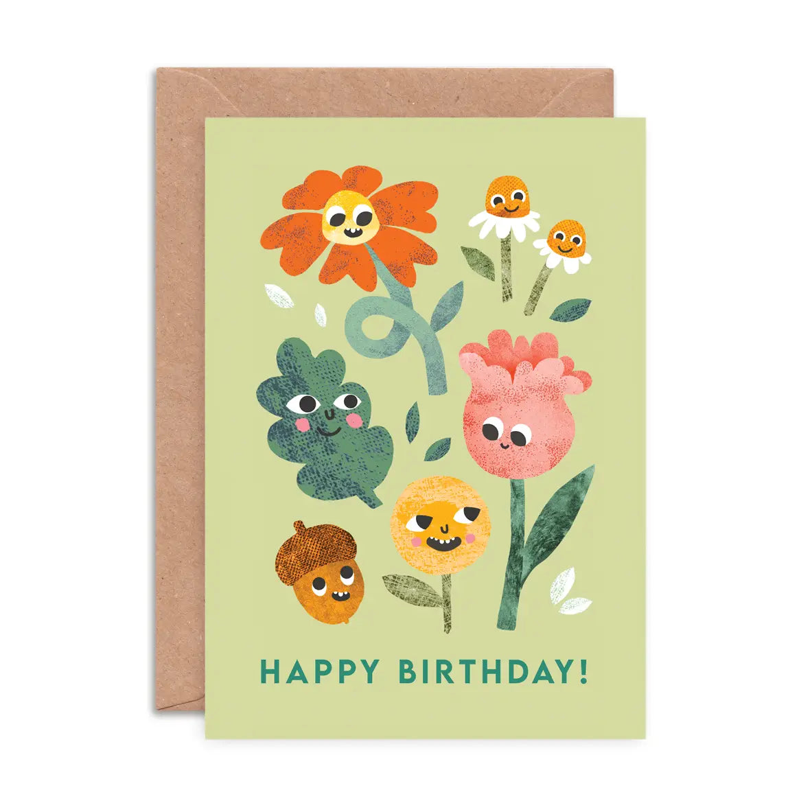 Flower Faces | Birthday Card