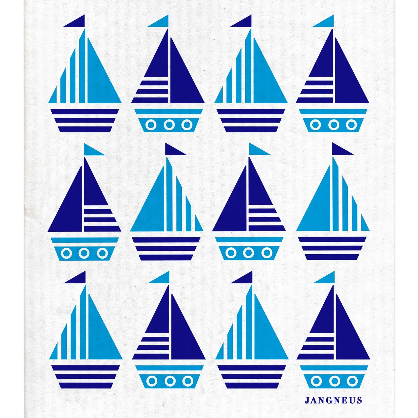 Swedish Dishcloth | Boats