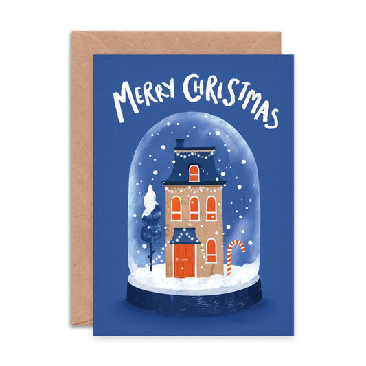 Festive Snow Globe | Christmas Card