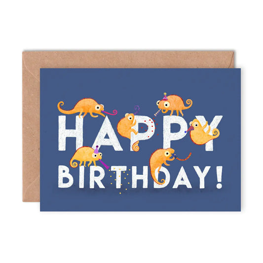 Chameleon | Birthday Card