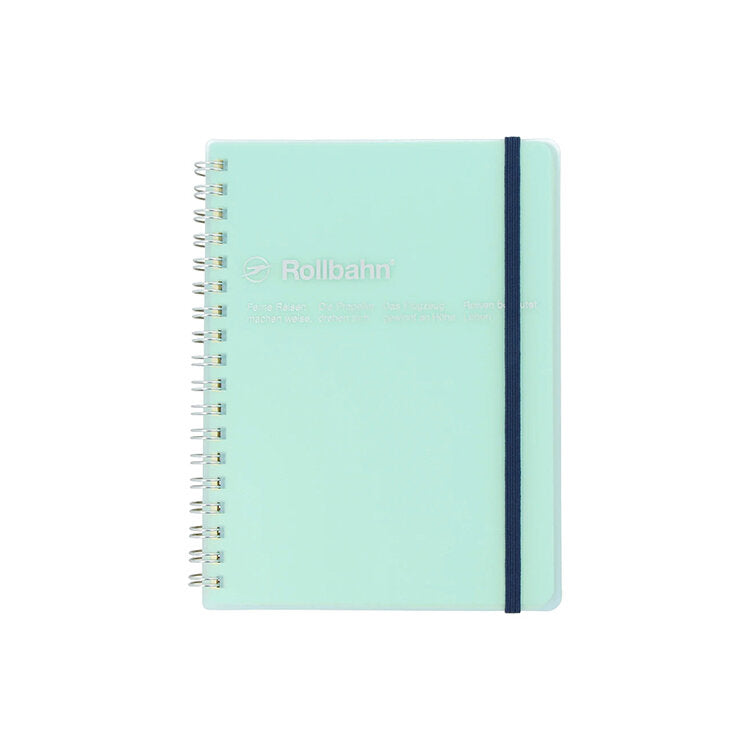 Rollbahn Notebook | Medium Clear Blue