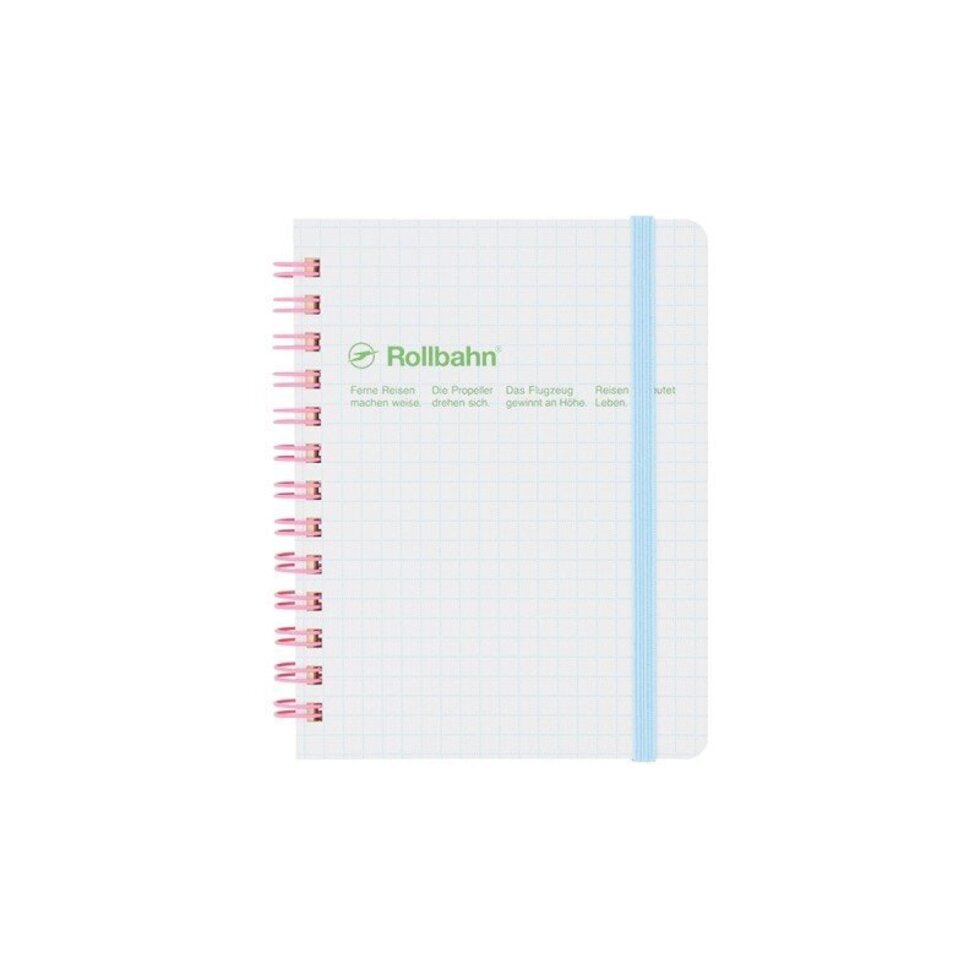 Rollbahn Notebook | Medium Scuola White