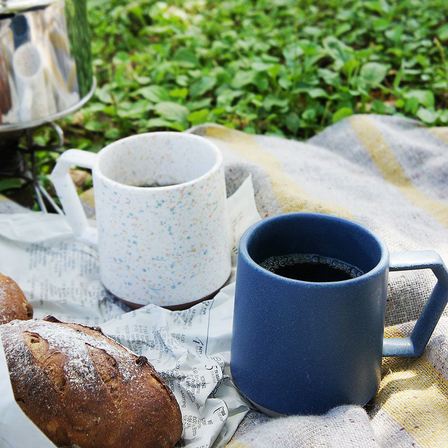 Chips Mug | Matte Sand Blue