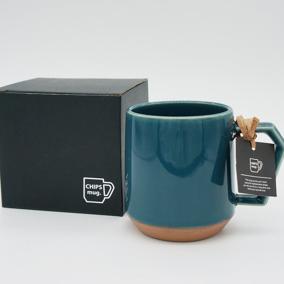 Chips Mug | Solid Dark Green